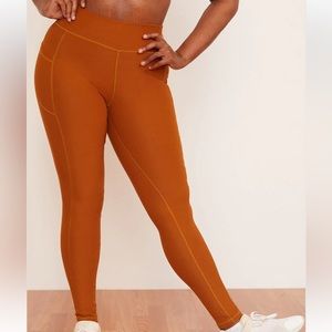 Wolven Tumeric Pocket Legging